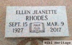 Ellen Jeanette Elsworth Rhodes