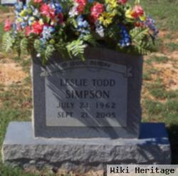 Leslie Todd Simpson