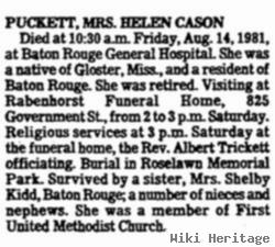 Helen Cason Puckett