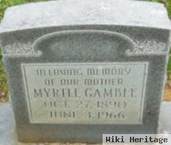 Myrtle Gamble