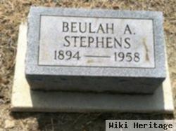 Beulah A Stephens