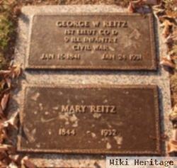 George W Reitz