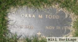 Orra M. Todd