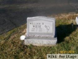 William M Wiese