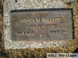 Joyce M Willett