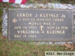 Leroy J. "ike" Kleinle, Jr