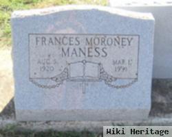 Frances Moroney Maness