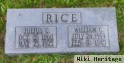 Julius C Rice