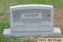 Gerald E Sandy