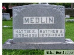 Hattie Sue Branch Medlin