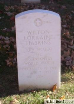 Wilton Lorraine Haskins