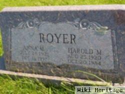 Harold M. Royer