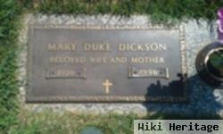 Mary Jean Duke Dickson