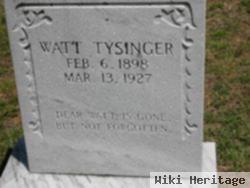 Watt Tysinger