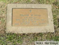 Pvt Frank William Hill