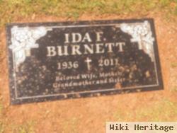 Ida F Burnett