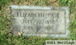 Elizabeth Sarah "lizzie" Craden Cox