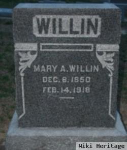 Mary A Willin