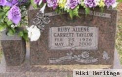 Ruby Allene Garrett Taylor