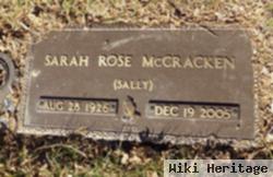 Sarah Rose "sally" Mccracken