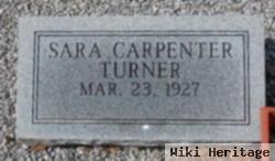 Sara Amelia Carpenter Turner