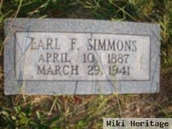 Earl F Simmons