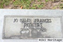 Jo Helen "frances" Powers