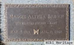 Maggie Althea Brown