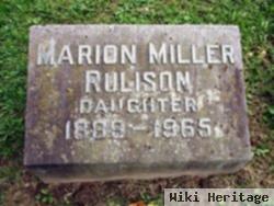 Marion Miller Rulison