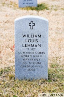 William Louis Lehman