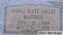 Annie Kate Short Maddox