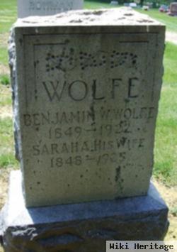 Benjamin W Wolfe