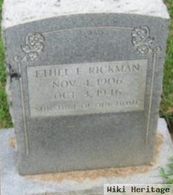 Ethel E. Rickman