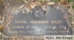 Hazel Maurene Bales