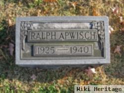 Ralph Holman Apwisch