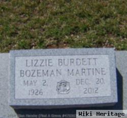 Lizzie Burdett Bozeman Martine