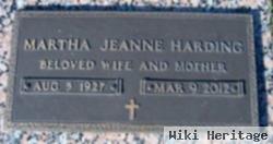 Martha Jeanne Harding
