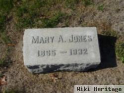 Mary A Jones