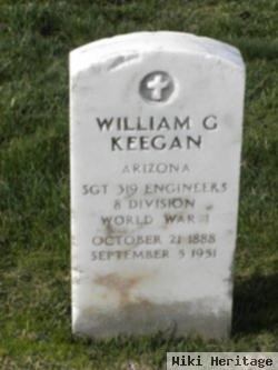 William G Keegan