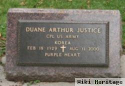 Duane Arthur Justice