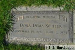 Dora Dean Ebbe Kohler