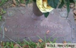 Viola B Hunter