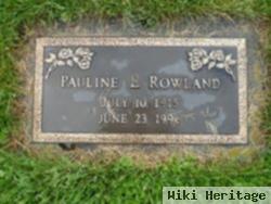 Pauline E. Rowland