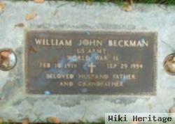 William John Beckman