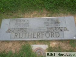 Lillie V Rutherford