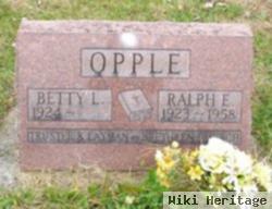 Ralph E. Opple