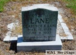 Clarence K Lane