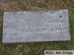 Wilhelmina Mcwilliams