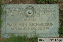 Mary Ann Richardson