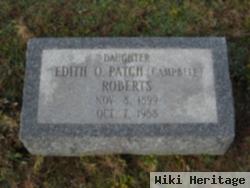 Edith O. Campbell Patch